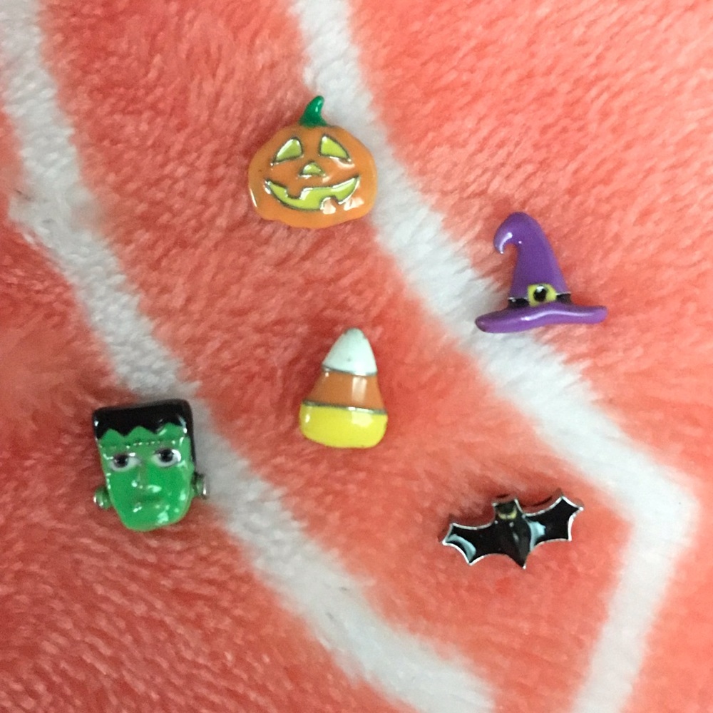 Origami Owl Halloween Theme Charm Set